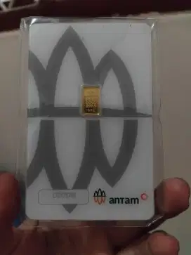 Antam 0.5 gram kemasan press
