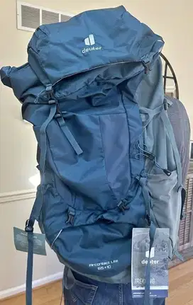 Baru Gress Deuter Aircontact Lite 65+10 Tas Carrier Keril