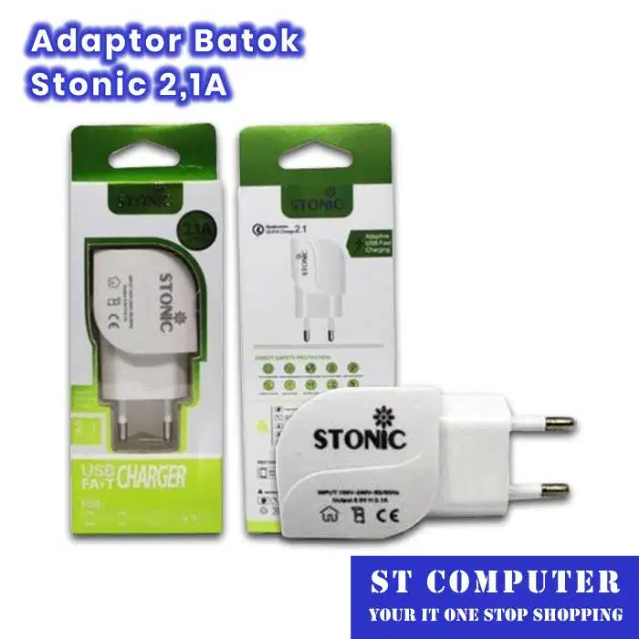 Adaptor Charger Batok Stonic 2,1A