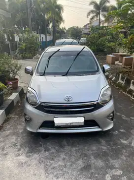 Jual Mobil Agya Silver 2014 AT Bandung