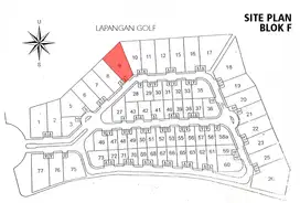 GRAHA FAMILY BLOK F9 TANAH JUAL GOLF VIEW DEKAT NATIONAL HOSPITAL