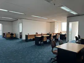 Sewa Ruang Kantor Furnished di Menara Thamrin 236m2 Jakarta Pusat