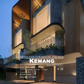 DIJUAL RUMAH BRAND NEW DALAM CLUSTER DI DAERAH KEMANG