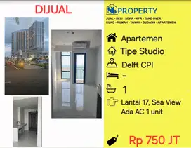 JUAL Apartemen DElft CPI sea View lantai 17