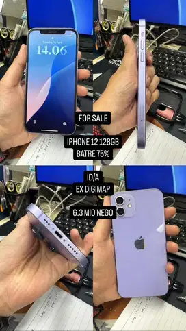 JUAL IPHONE 12 128GB EX DIGIMAP