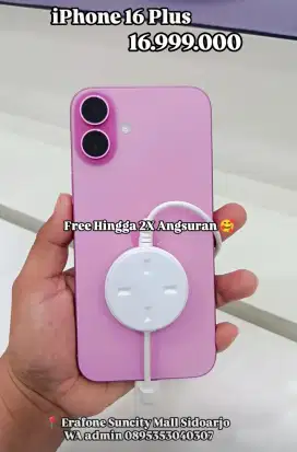 iPhone 16 Cicilan DP & Bunga Mulai 0% Syarat Cukup KTP