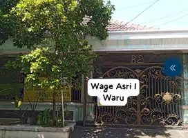 Rumah siap huni Wage Asri I Sidoarjo,Strategis,