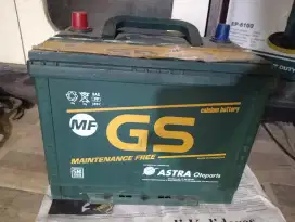 Aki kering GS 70ah bagus Joss