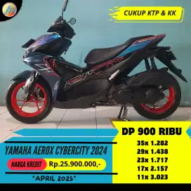 DP 900RIBU YAMAHA AEROX CYBERCITY 2024 ANGSURAN SANGAT TERJANGKAU