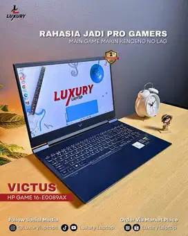 LAPTOP GAMING HP VICTUS 16 E0089AX RYZEN 5 NVIDIA RTX 3060 JUAL MURAH