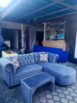 Sofa L ready stok siap kirim