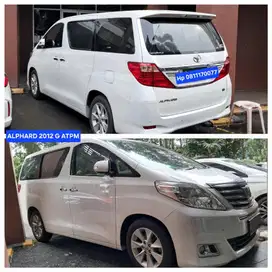 Toyota Alphard 2012 G A/T Istimewa Siap luar kota