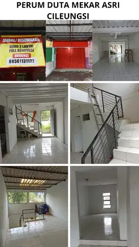 DIJUAL / DISEWAKAN RUKO 2 LANTAI FULL RENOVASI, CILEUNGSI