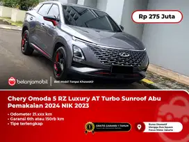[ TIPE TERLENGKAP ] Chery Omoda 5 RZ Luxury AT Turbo Abu 2023/2024