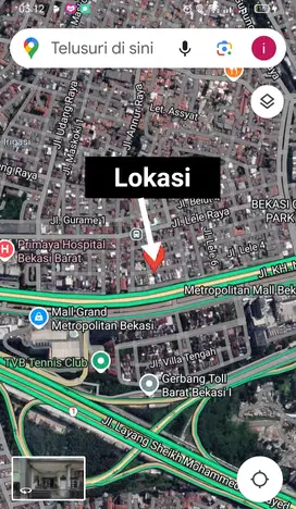 Strategis di Pusat Bekasi Kota luas 140m cocok untuk kos²an