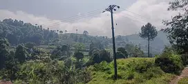 Tanah siap bangun cocok dibangun tempat  wisata di Cisarua