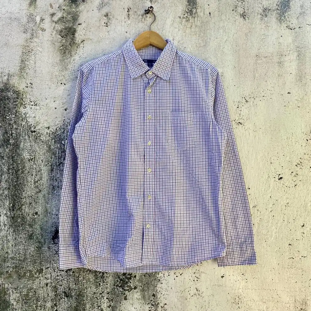 Flanel GAP - Size M fit L - Baju Kemeja Flannel