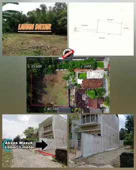 Tanah luas cocok untuk kavlingan atau perumahan sambego maguwoharjo