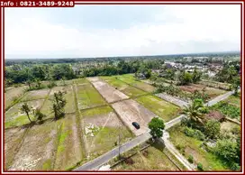 View Sawah Seperti di Bali, Tanah SHM di Jl.Kaliurang Jogja
