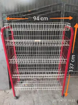 Rak barang kondisi masih bagus