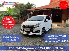 Daihatsu Ayla R Deluxe 1.2cc Automatic Th.2018