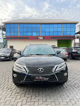 Toyota Lexus RX270 2.7 Facelift A/T Hitam 2012   vellfire zenix innova