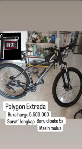 Jual sepeda X-Trada 6 spesial condition