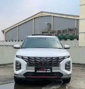Hyundai Creta 1.5 Prime AT 2022 Putih Automatic Low KM Ganjil Genap