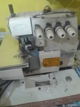 Mesin Obras 4 benang dinamo servo