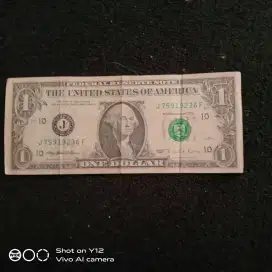 1 dolar US bekas