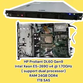 Server hp proliant dl60 gen9 rack