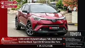 Toyota C-HR CHR 1.8 HV Hybrid Fullspec NIK 2021 Akhir Red On Black