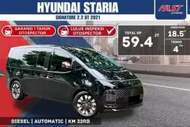 HYUNDAI STARIA SIGNATURE 7 SEAT 2021 2.2 AT DIESEL PANORAMIC KM.32#F2S