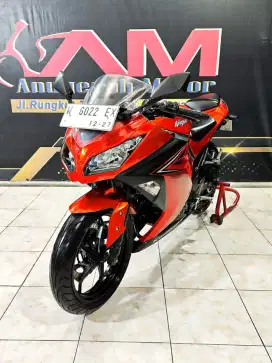Kawasaki Ninja 250 FI Inject REG 2017 odo 3rb surat panjang cakep pol