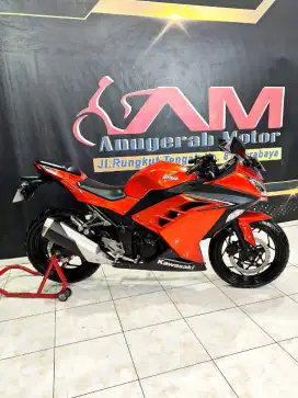 Kawasaki Ninja 250 FI STD REG 2017 Odo 3rb mulus otw ganteng