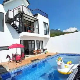 Vila view gunung panderman murah lt 215 m2