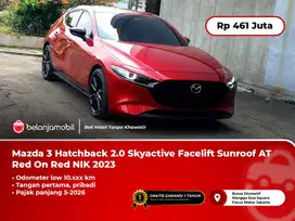 [ LOW KM 10RB ] Mazda 3 Mazda3 HB 2.0 Skyactive AT Red 2023/2024