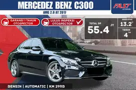 MERCEDES BENZ C300 AMG 2017 PANORAMIC LOW KM.29RB & PAJAK PANJANG#F3ST
