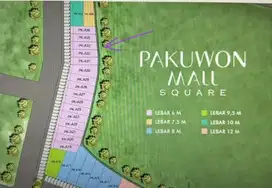 Jual Sewa Kavling Komersial Pakuwon Square, Pakuwon indah