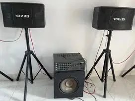 Speaker BMB + Ampli + Subwoofer