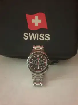 JAM  TANGAN COW9K  ARMY  SWISS