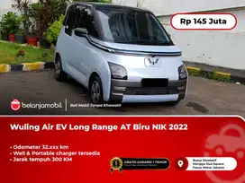[TIPE TERTINGGI] Wuling Air EV Long Range AT Biru 2022/2023