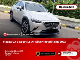 [ LOW KM ] Mazda CX-3 CX3 CX 3 Sport 1.5 AT Silver Metalik 2023/2024