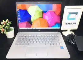 Laptop HP 14s Ram 8GB dual Storage Keyboard backlight murah normal