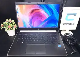 Laptop HP 14s Ram 8GB double storage body slim mulus terawat keyboord