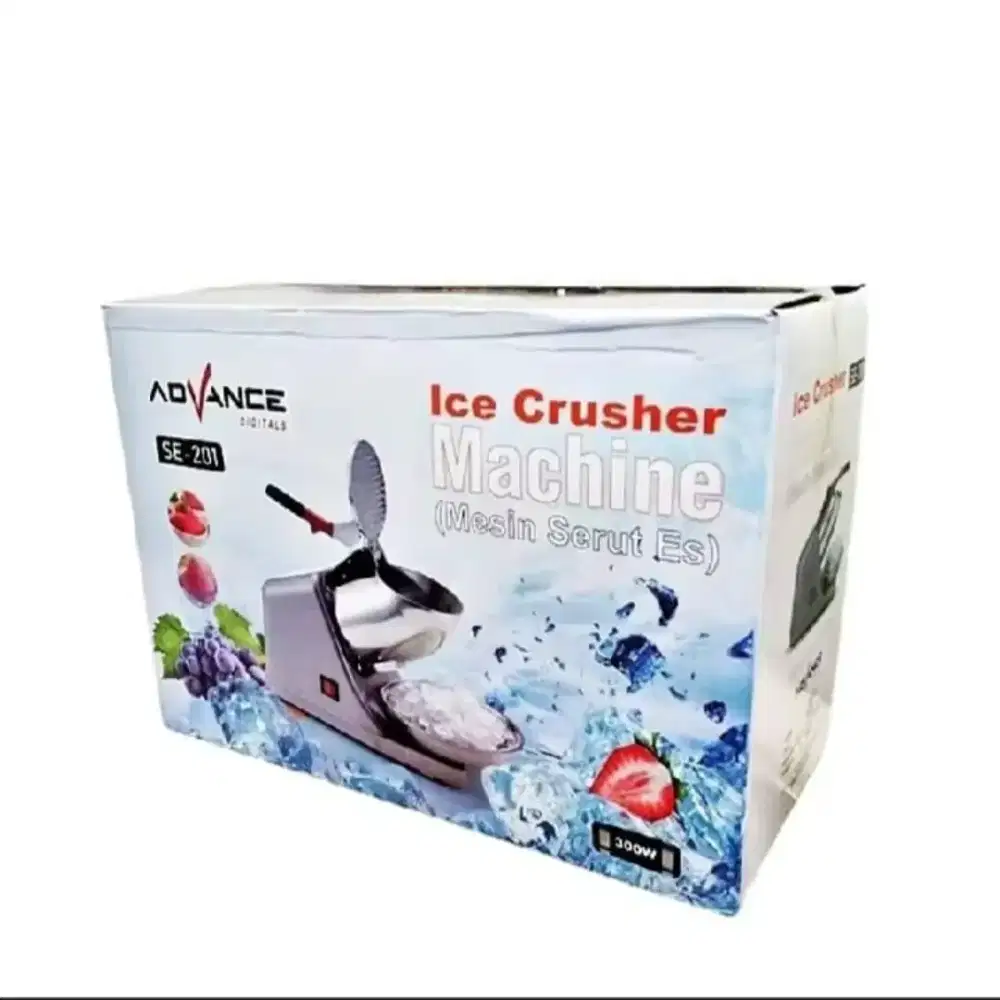 ADVANCE SE-201 MESIN SERUT ES ICE CRUSHER/SERUTAN ES KEKINIAN MANTAP