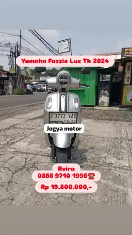 Yamaha fazzio lux th 2024 plat tangerang