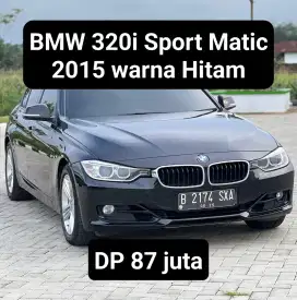 BMW 320i Sport Matic 2015 warna Hitam