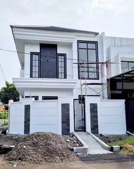 For Sale rumah New American Style Jemursari dkt dengan raya jemursari
