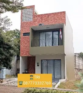 Jual rumah discovery bintaro 2 lantai 2 m an modern minimalis /15611